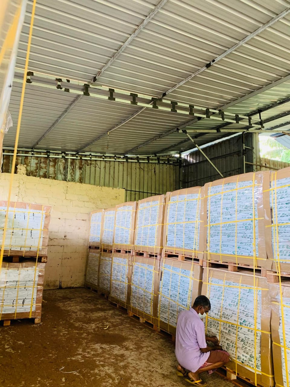 MahinCoco coconut husk processing facility